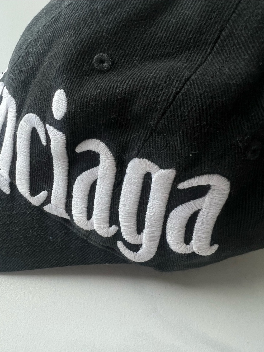 Balenciaga Black Baseball Cap size Small - Picture 8 of 8